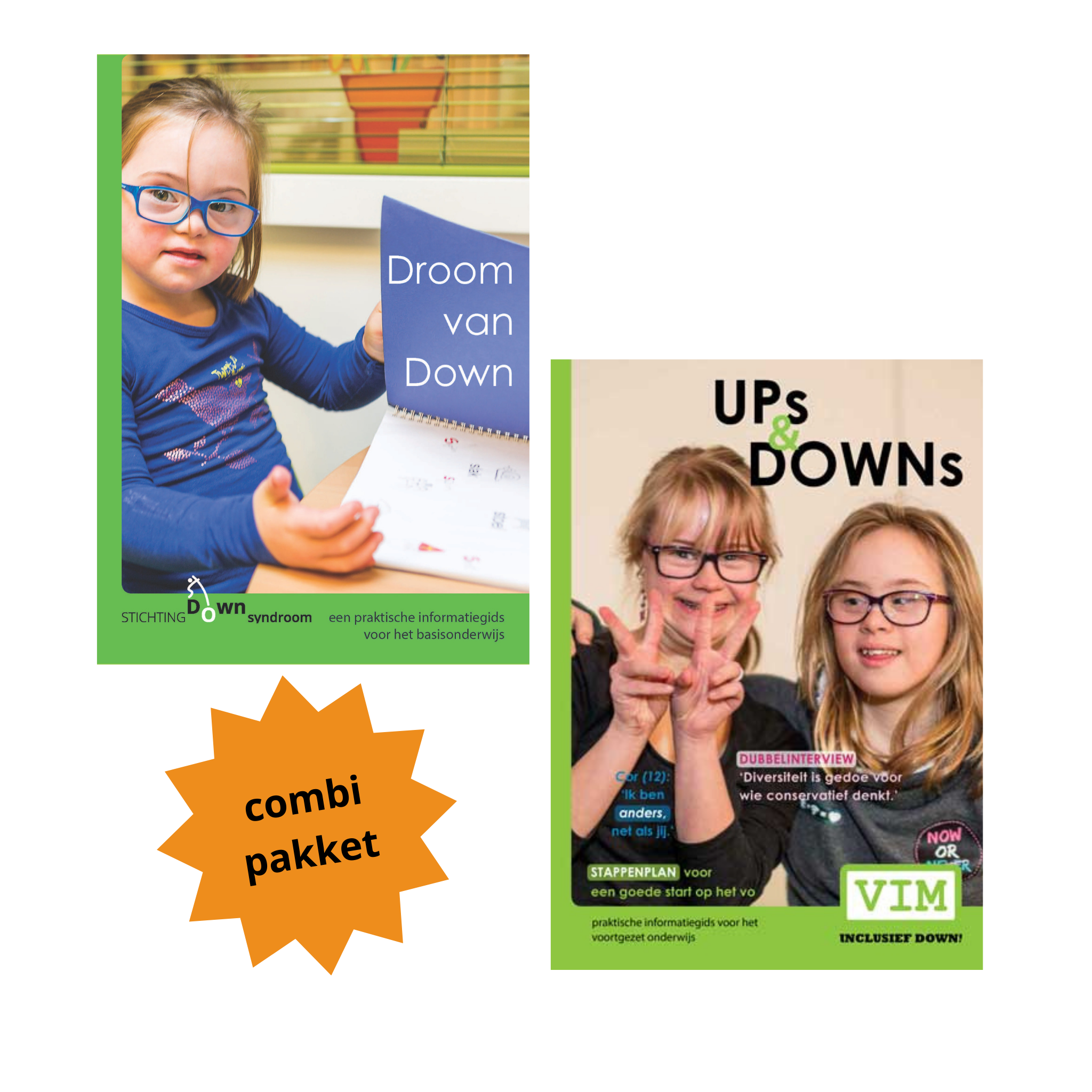 Combi-pakket Onderwijs: Droom van Down + Ups&Downs